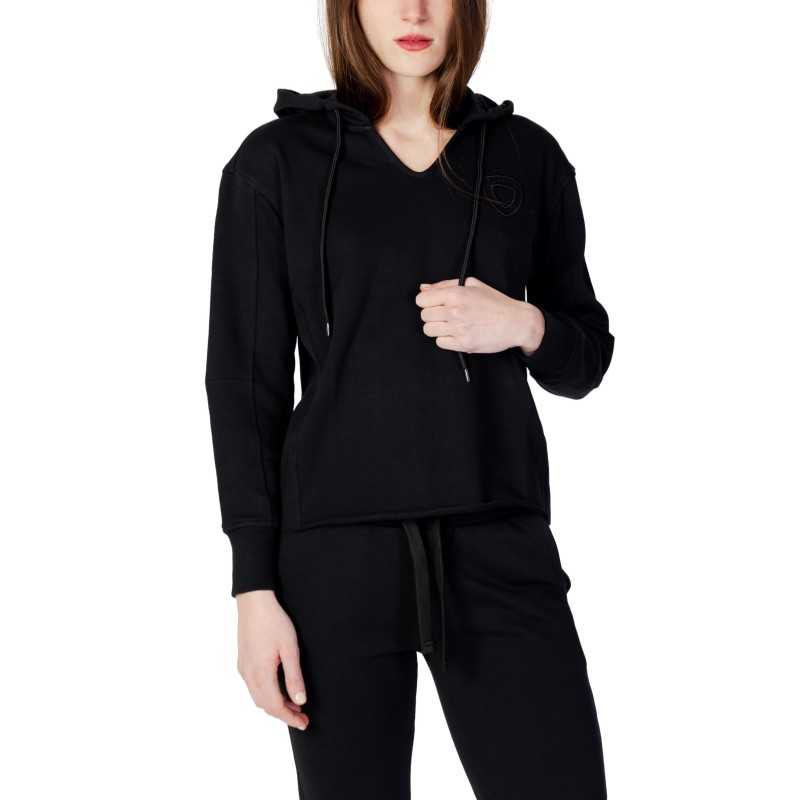 Blauer Sweatshirt Woman