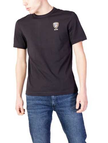 Blauer T-Shirt Man