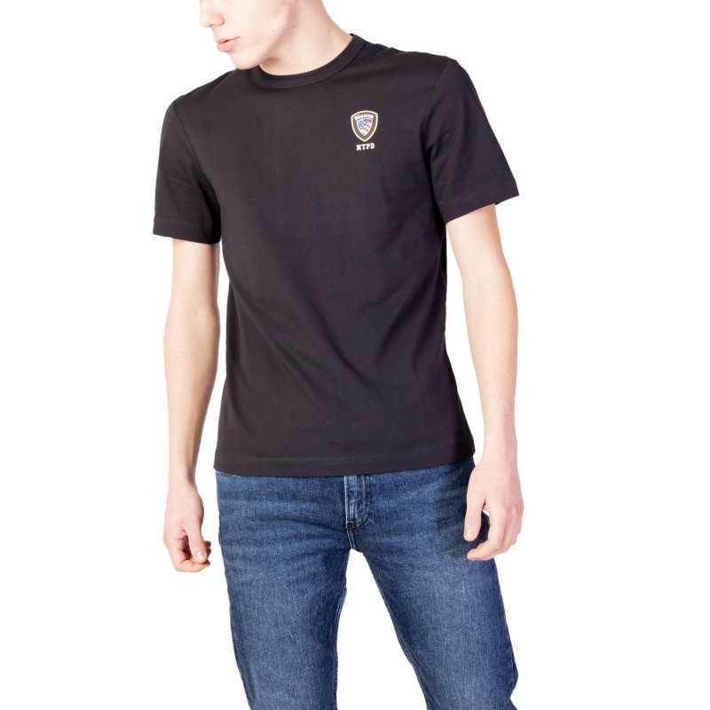 Blauer T-Shirt Uomo