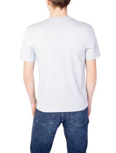 Blauer T-Shirt Man