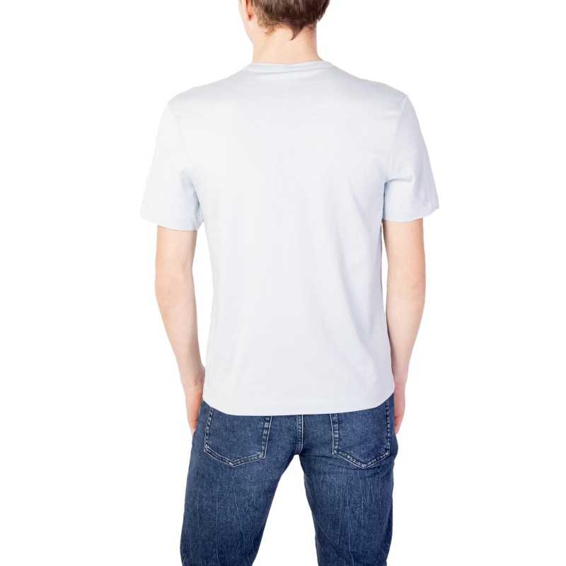 Blauer T-Shirt Man