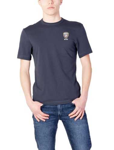 Blauer T-Shirt Man