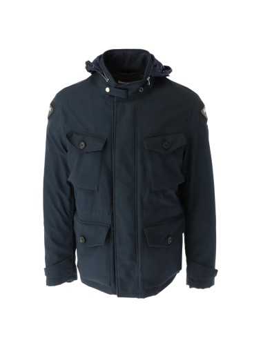 Blauer Jacket Man