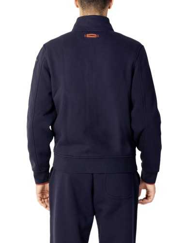 Blauer Sweatshirt Man