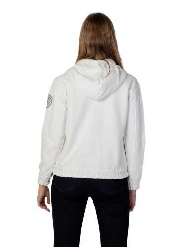 Blauer Sweatshirt Woman