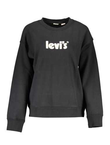 LEVI'S SWEATSHIRT WITHOUT ZIP WOMAN BLACK