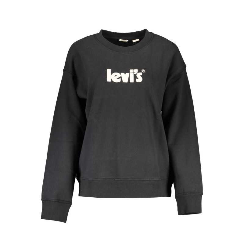 LEVI'S SWEATSHIRT WITHOUT ZIP WOMAN BLACK