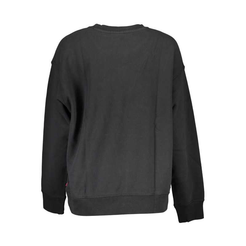 LEVI'S SWEATSHIRT WITHOUT ZIP WOMAN BLACK