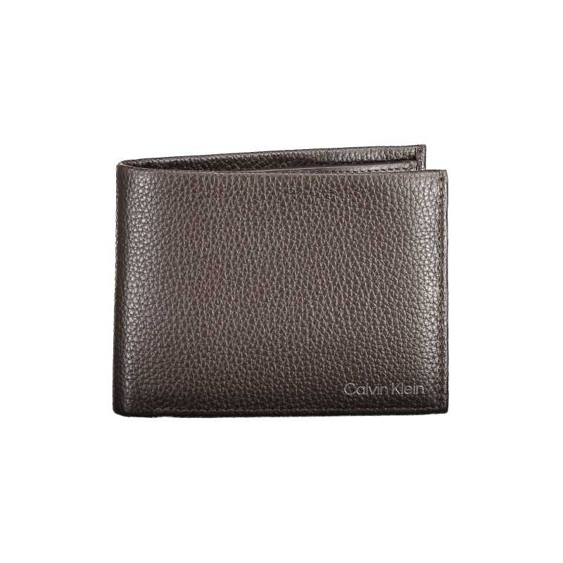 CALVIN KLEIN BROWN MEN'S WALLET