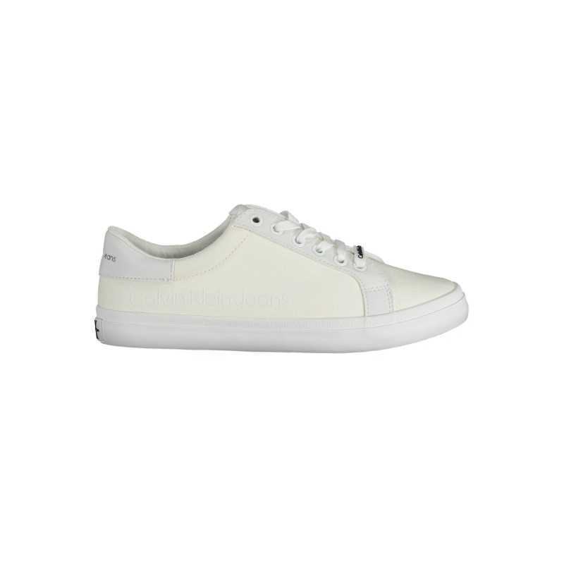 CALVIN KLEIN WHITE WOMEN'S SPORTS SHOES