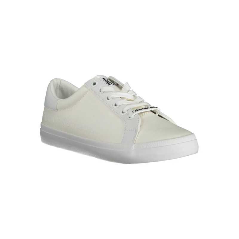 CALVIN KLEIN WHITE WOMEN'S SPORTS SHOES