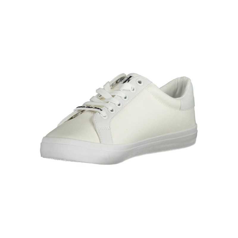 CALVIN KLEIN WHITE WOMEN'S SPORTS SHOES