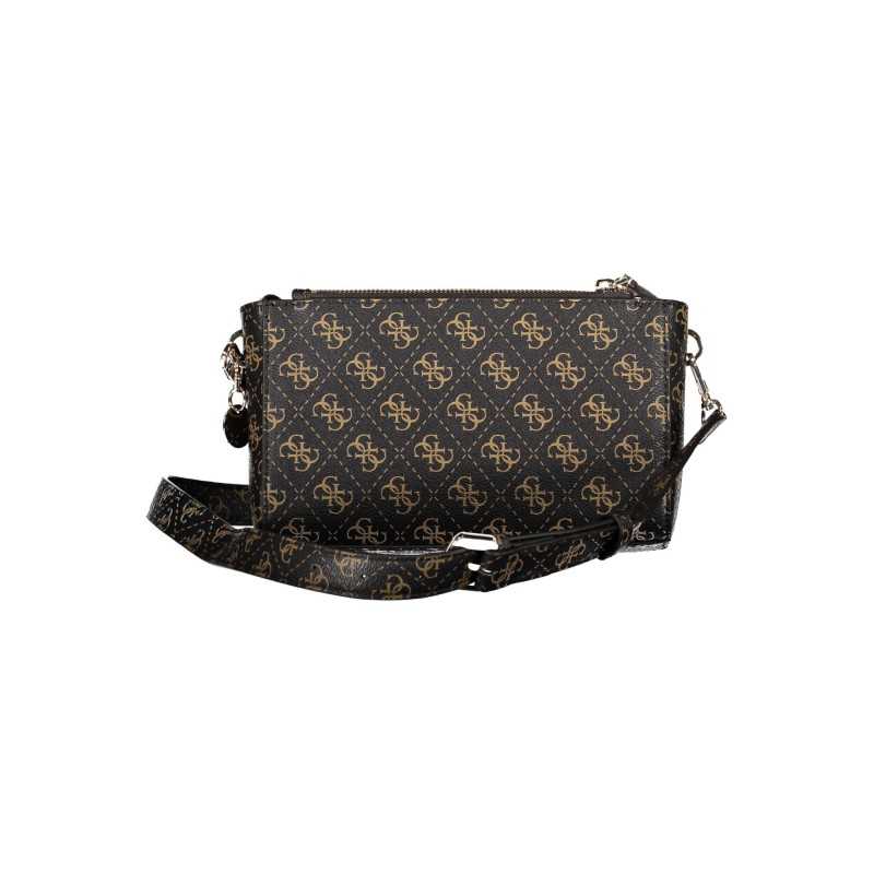 GUESS JEANS WOMEN'S BAG BROWN