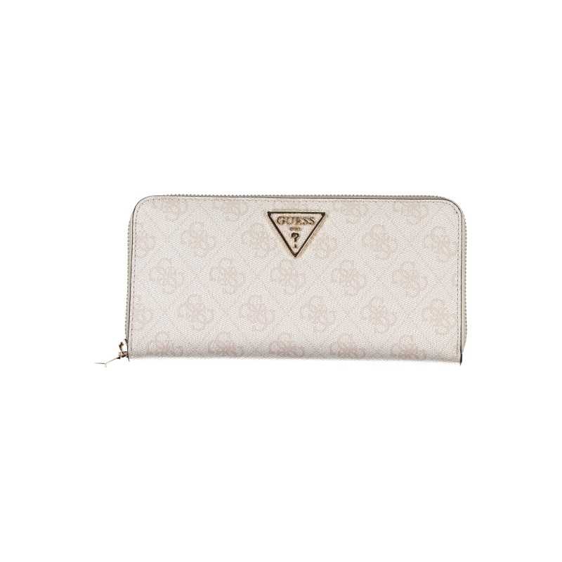 GUESS JEANS WOMEN'S WALLET WHITE