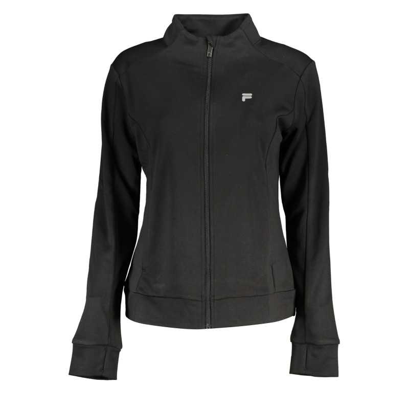 FILA WOMEN'S BLACK ZIP SWEATSHIRT