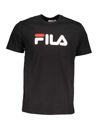 FILA T-SHIRT MANICHE CORTE UOMO NERO