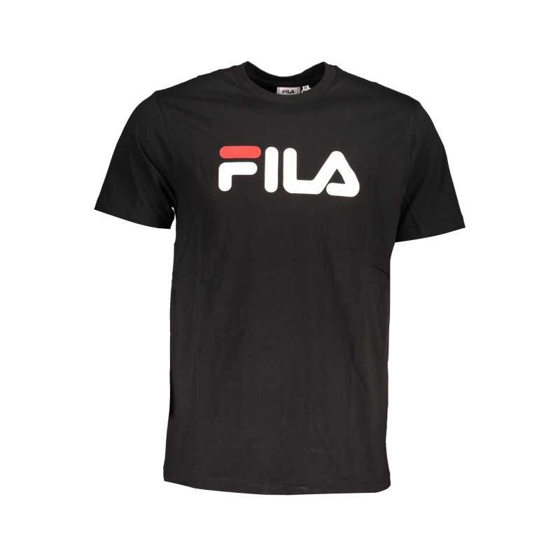 FILA T-SHIRT MANICHE CORTE UOMO NERO