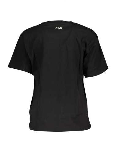 FILA T-SHIRT MANICHE CORTE DONNA NERO