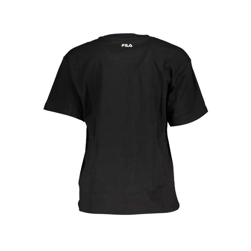 FILA T-SHIRT MANICHE CORTE DONNA NERO