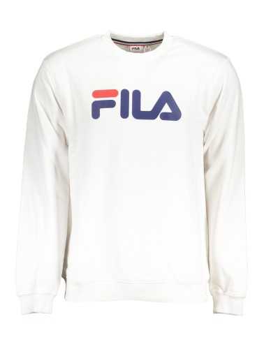 FILA MEN'S WHITE ZIPLESS SWEATSHIRT