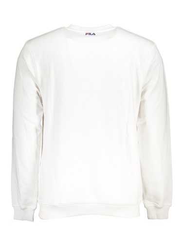 FILA MEN'S WHITE ZIPLESS SWEATSHIRT