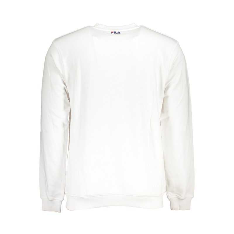 FILA MEN'S WHITE ZIPLESS SWEATSHIRT