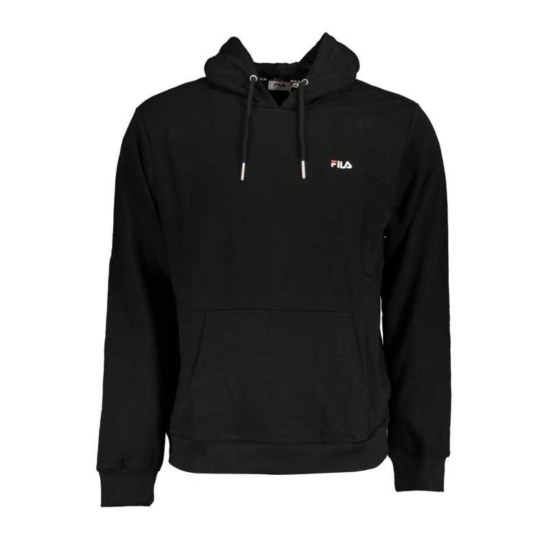 FILA FELPA SENZA ZIP UOMO NERO