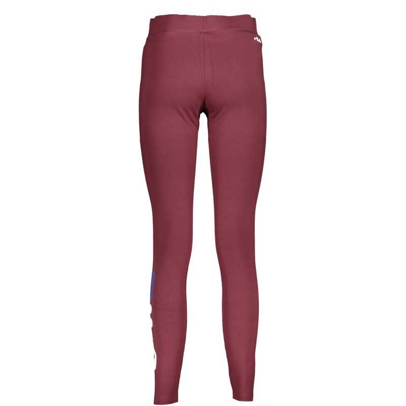 FILA LEGGINS DONNA ROSSO