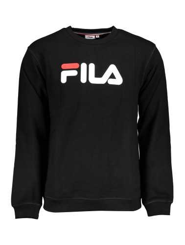 FILA FELPA SENZA ZIP UOMO NERO