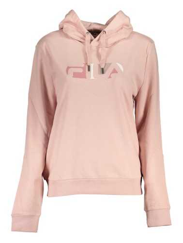 FILA WOMEN'S PINK SWEATSHIRT WITHOUT ZIP