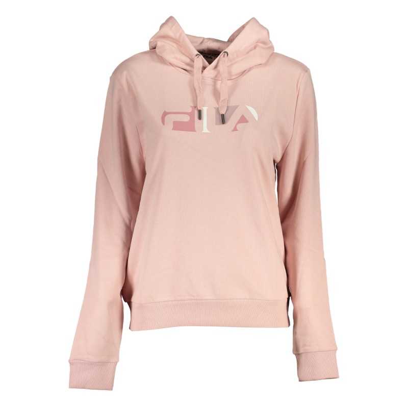 FILA WOMEN'S PINK SWEATSHIRT WITHOUT ZIP