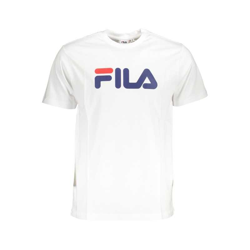 FILA T-SHIRT MANICHE CORTE UOMO BIANCO