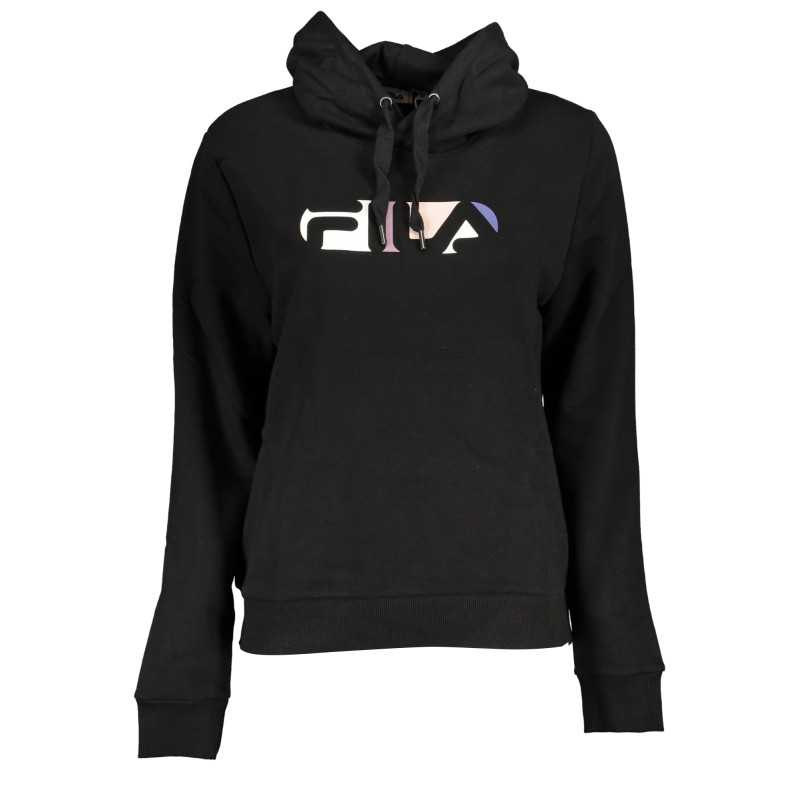 FILA FELPA SENZA ZIP DONNA NERO