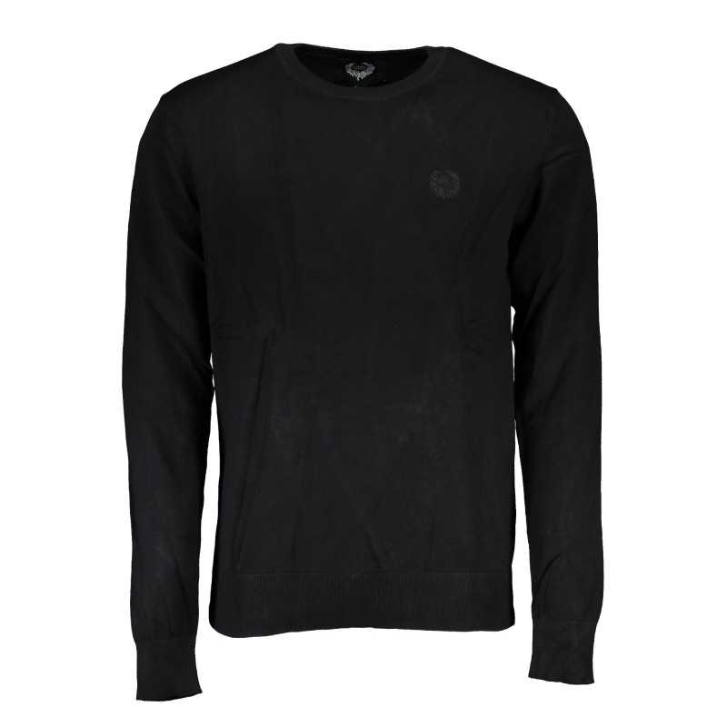 GIAN MARCO VENTURI MEN'S BLACK SWEATER