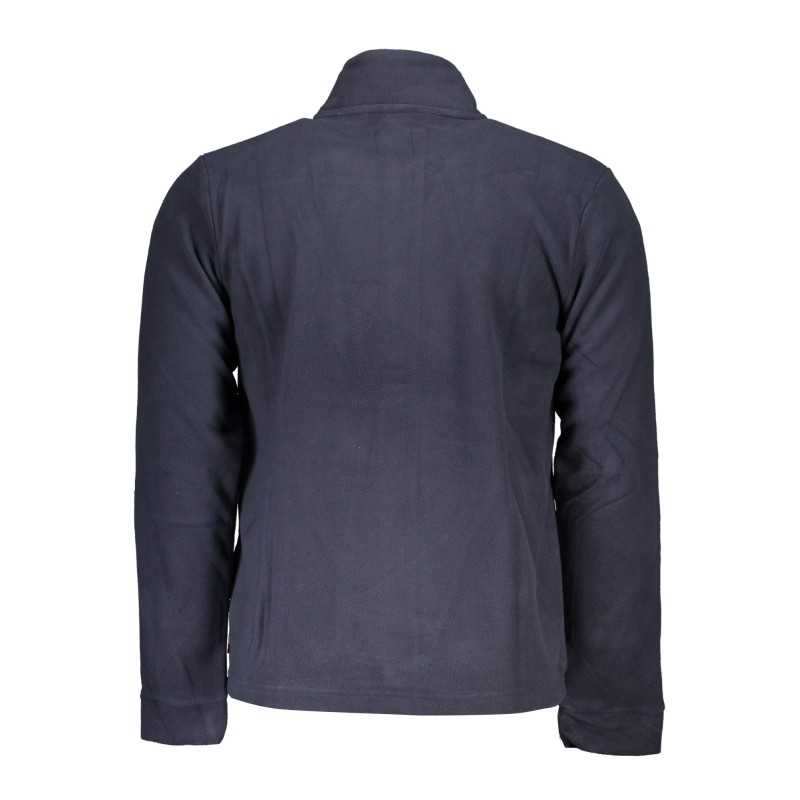 GIAN MARCO VENTURI MEN'S BLUE ZIP SWEATSHIRT