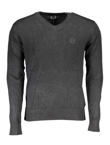 GIAN MARCO VENTURI MEN'S GRAY SWEATER