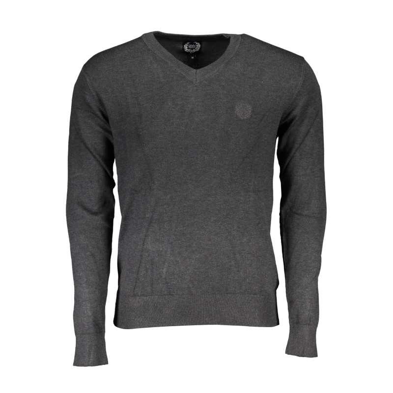 GIAN MARCO VENTURI MEN'S GRAY SWEATER