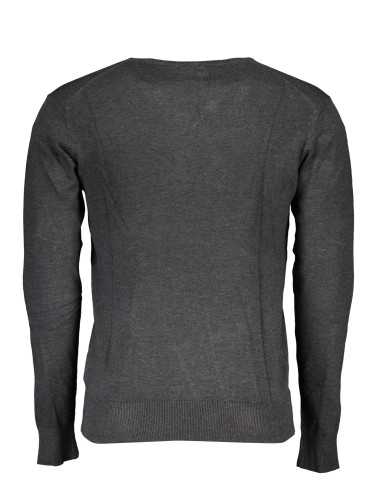 GIAN MARCO VENTURI MEN'S GRAY SWEATER