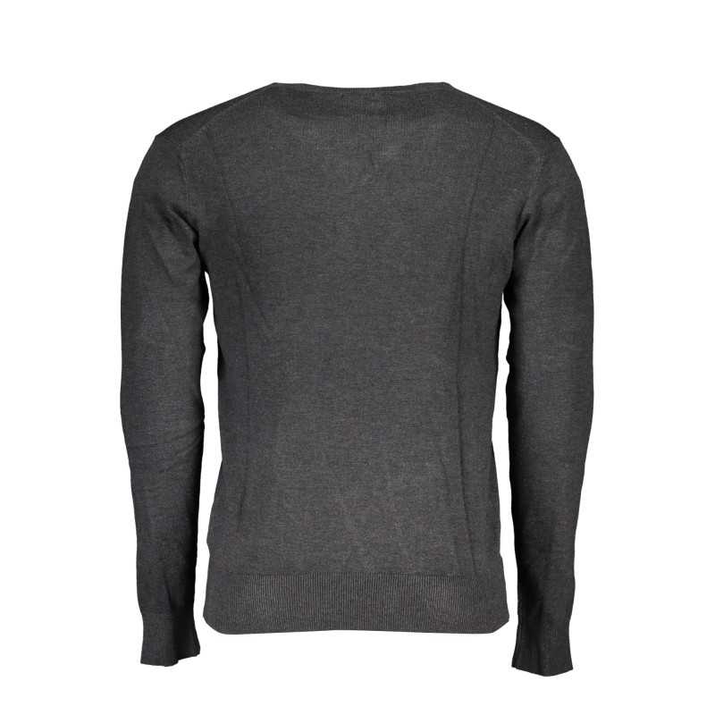 GIAN MARCO VENTURI MEN'S GRAY SWEATER