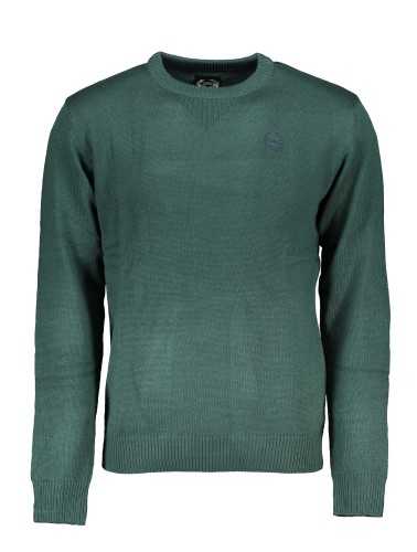 GIAN MARCO VENTURI MEN'S GREEN SWEATER