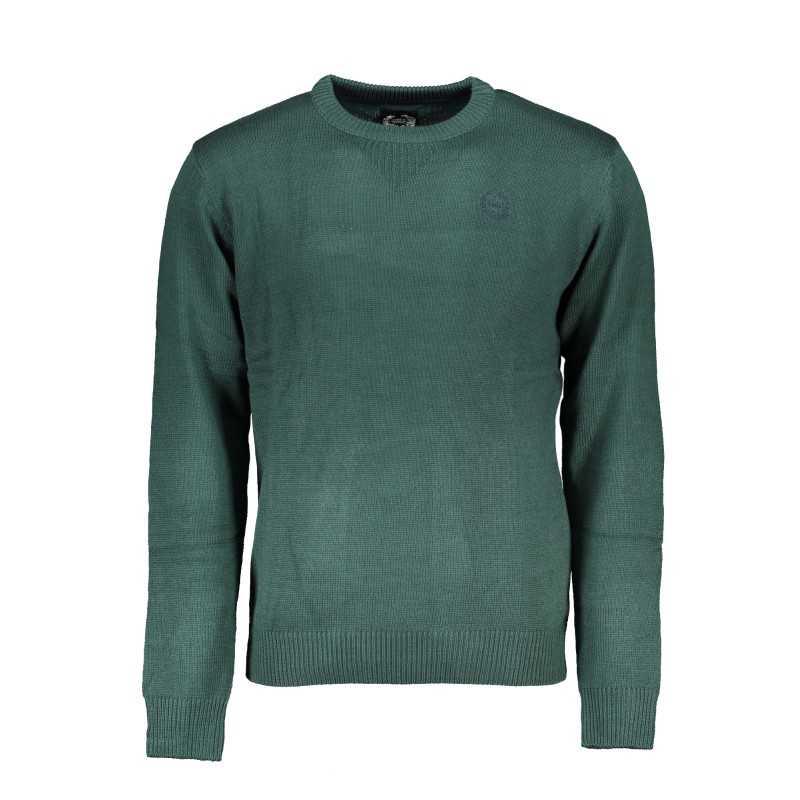 GIAN MARCO VENTURI MEN'S GREEN SWEATER