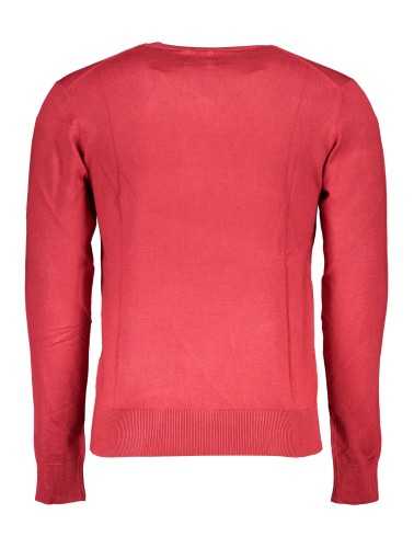 GIAN MARCO VENTURI MEN'S RED SWEATER