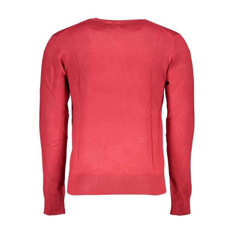 GIAN MARCO VENTURI MEN'S RED SWEATER