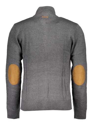 GIAN MARCO VENTURI MEN'S GRAY SWEATER