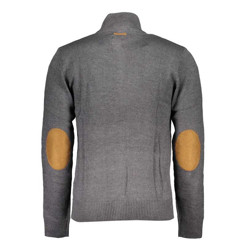 GIAN MARCO VENTURI MEN'S GRAY SWEATER