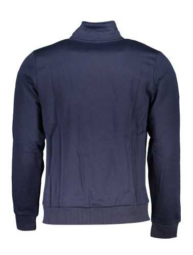 GIAN MARCO VENTURI MEN'S BLUE ZIP SWEATSHIRT