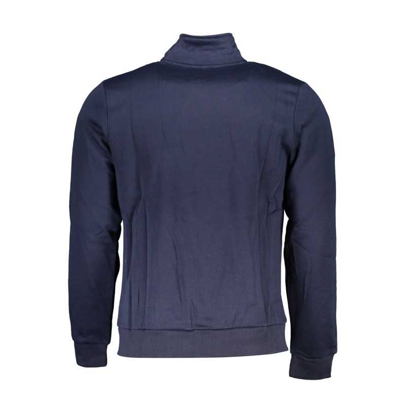 GIAN MARCO VENTURI MEN'S BLUE ZIP SWEATSHIRT