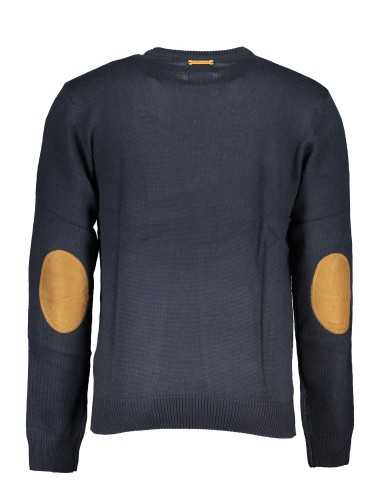 GIAN MARCO VENTURI MEN'S BLUE SWEATER