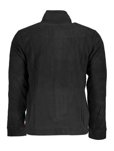 GIAN MARCO VENTURI MEN'S BLACK ZIP SWEATSHIRT