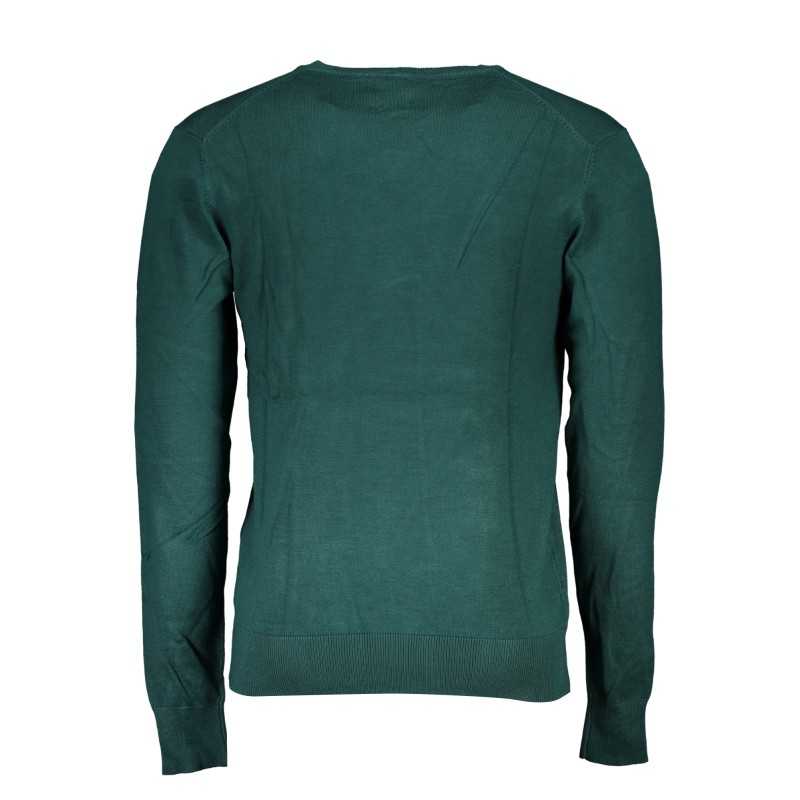 GIAN MARCO VENTURI MEN'S GREEN SWEATER